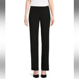 NEW Calvin Klein Suits Classic Fit Pants - Size 0 | Black